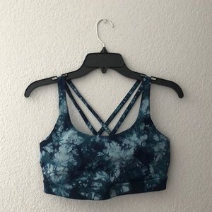 Lululemon tie dye energy bra size 8